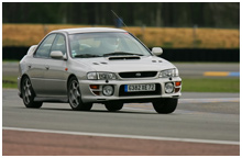 Pilotage Subaru Impreza au Mans